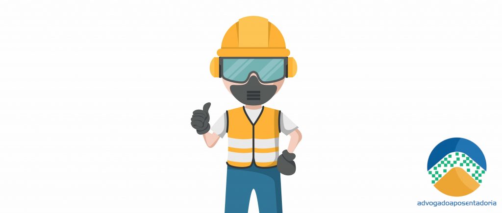 homem com equipamentos de proteção individual no trabalho insalubre