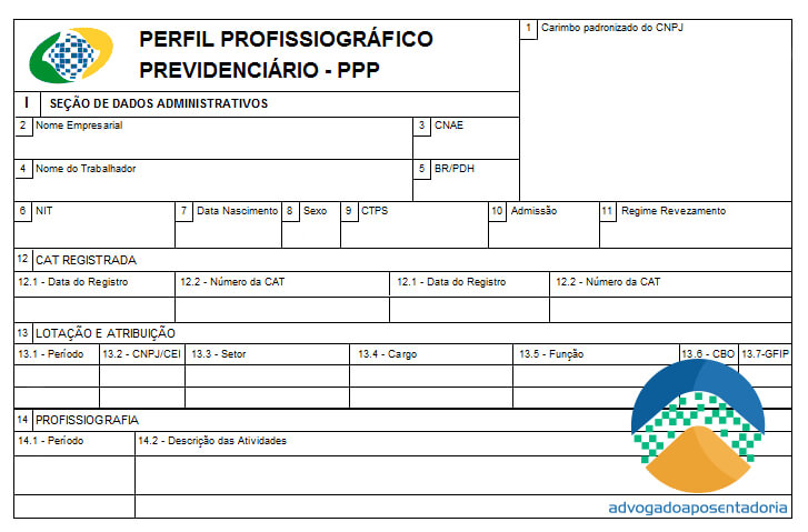 ppp perfil profissiográfico previdenciário
