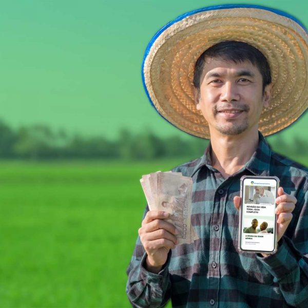 agricultor aproveitando a aposentadoria por idade